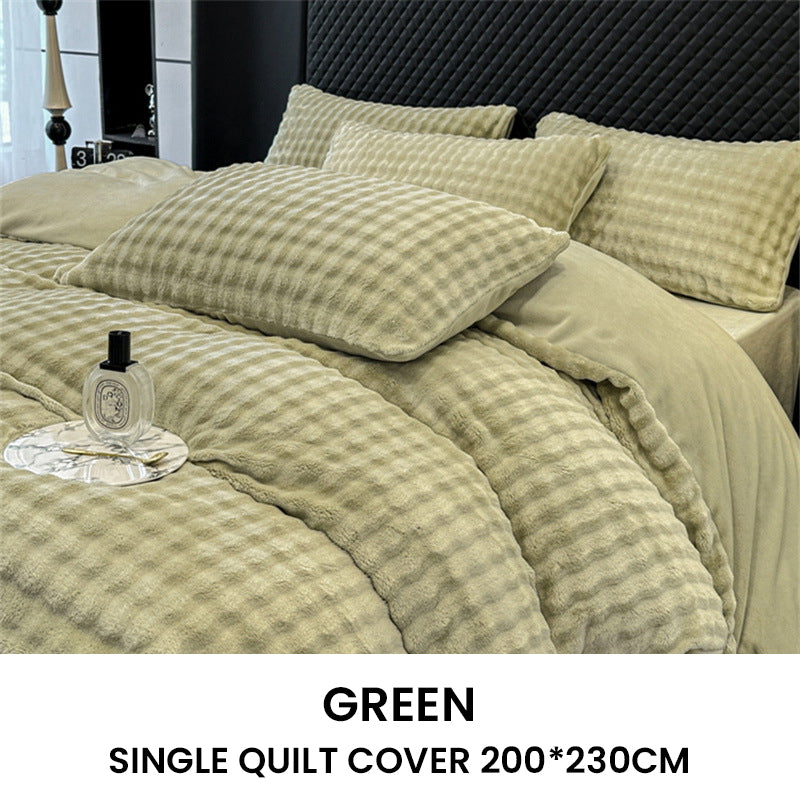 ⚡ Promo exceptionnelle – 69% de réduction : Ensemble de Couette en Velours Lait 1800F avec Housse et Fermeture Éclair pour une Chaleur Douce et un Confort Inégalé cet Hiver ❄️✨