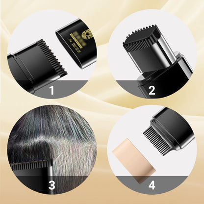 🔥Bâton de coloration instantanée avec peigne intégré – couleur rapide et coiffage facilité