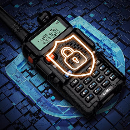 Radio amateur UV-5R longue portée – Walkie-Talkie double bande bidirectionnel