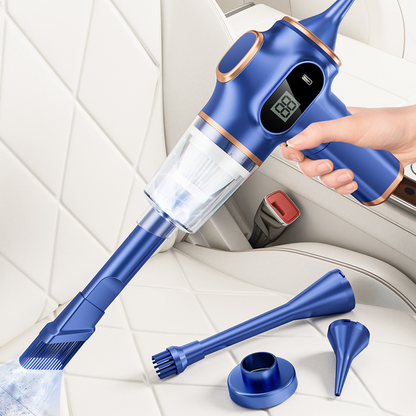 🌪️ Profitez de 50% de réduction dès maintenant ! 🔋 Aspirateur de voiture 4 en 1 – Puissant, rechargeable et ultra-portable