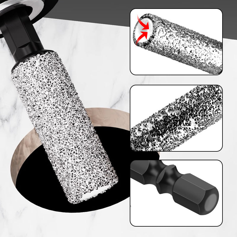 🔥 2-in-1 Hex Shank Brazing & Drilling Dry Hole Opener — Specialized Tool