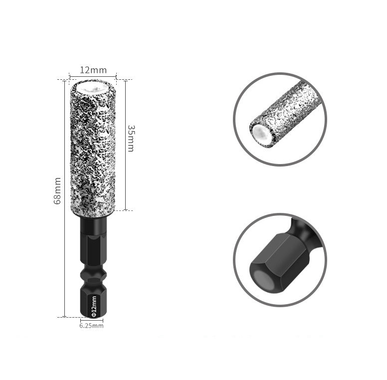 🔥 2-in-1 Hex Shank Brazing & Drilling Dry Hole Opener — Specialized Tool