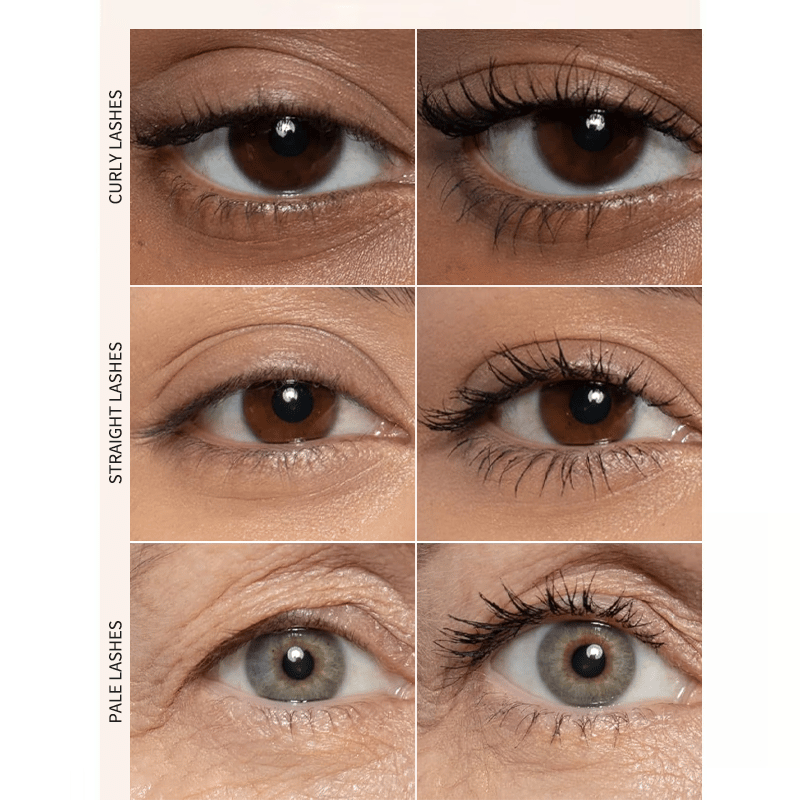 💄 Offre duo : Achetez 1, Obtenez 1 gratuit – Mascara waterproof et flexible pour une tenue longue durée, sans paquets et un volume naturel qui sublime le regard 👁️