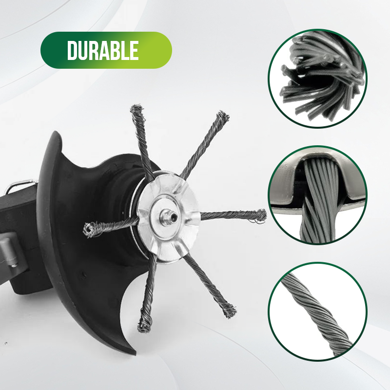 🌿 OFFRE SPÉCIALE : 1 ACHETÉE, 1 OFFERT – Tête de Remplacement Universelle pour Débroussailleuse, Installation Ultra-Facile et Construction Durable pour le Jardinage ✨
