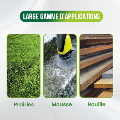 🌿 OFFRE SPÉCIALE : 1 ACHETÉE, 1 OFFERT – Tête de Remplacement Universelle pour Débroussailleuse, Installation Ultra-Facile et Construction Durable pour le Jardinage ✨