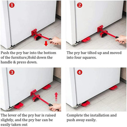 Kit Complet de Levage et Déplacement de Meubles — Sûr, Facile et Polyvalent
