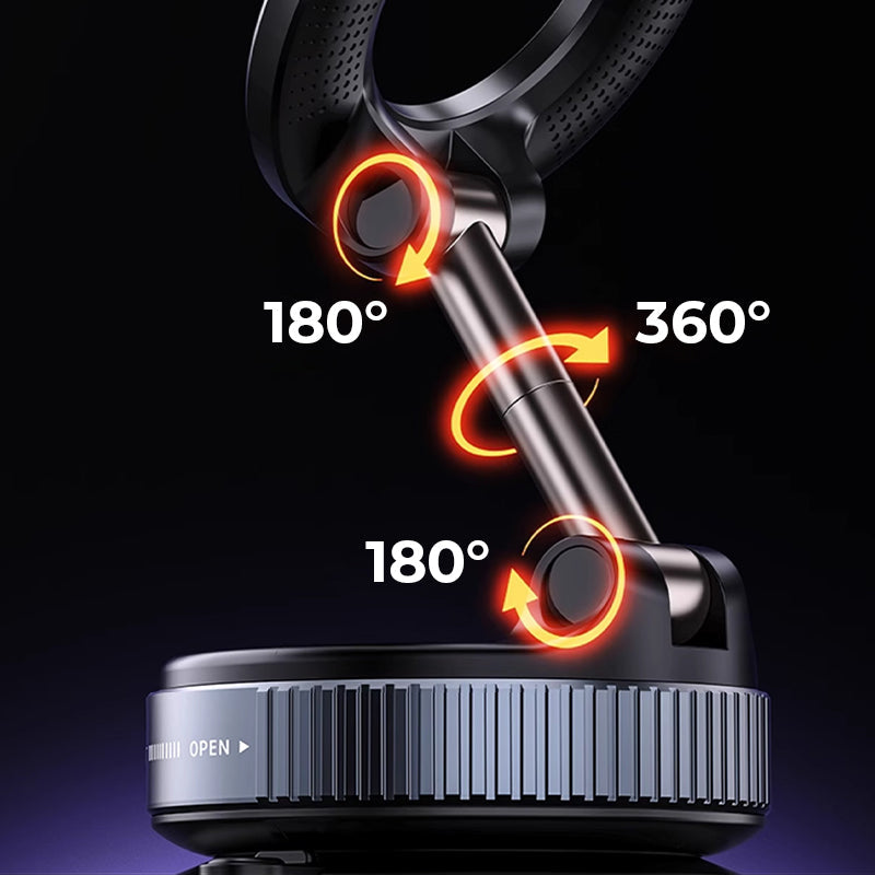 Support téléphone magnétique pliable pour voiture – Stable, compact et ultra facile à utiliser – Promo exceptionnelle, ne ratez pas l’offre !