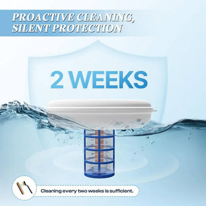 Sun-Powered Pool Ionizer for Crystal Clear Water — Eco-Friendly, Sparkling Clean Pool Water