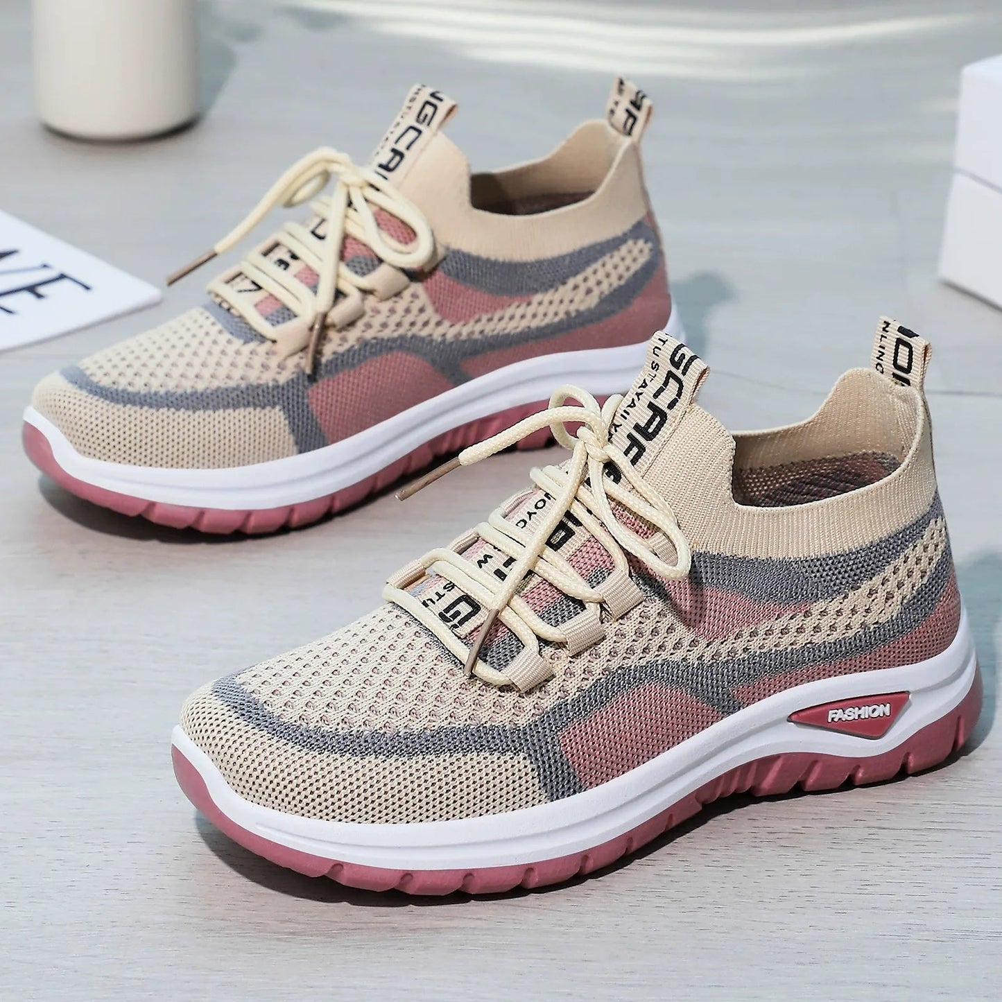 🔥Nouveau modèle 2025 🔥👟Chaussures de course à lacets décontractées pour femmes