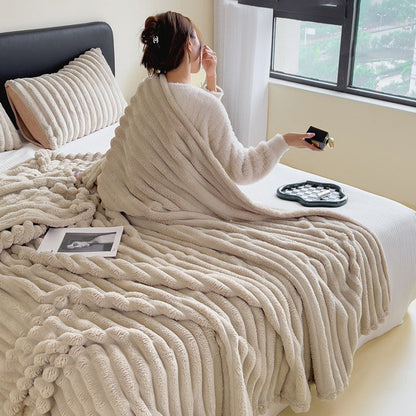 65% de réduction — Jeté ultra-doux et luxueux : chaleur légère et confort ultime pour canapé ou lit, lavable en machine