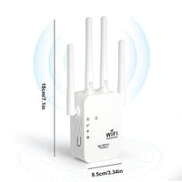 🎁 Dernier jour : 50 % de réduction ! 🔥 Amplificateur Wi-Fi 2025 – 1200 Mbit/s, double bande (5 GHz / 2,4 GHz) 📶 Amplification maximale du signal – connexion stable dans toute la maison !