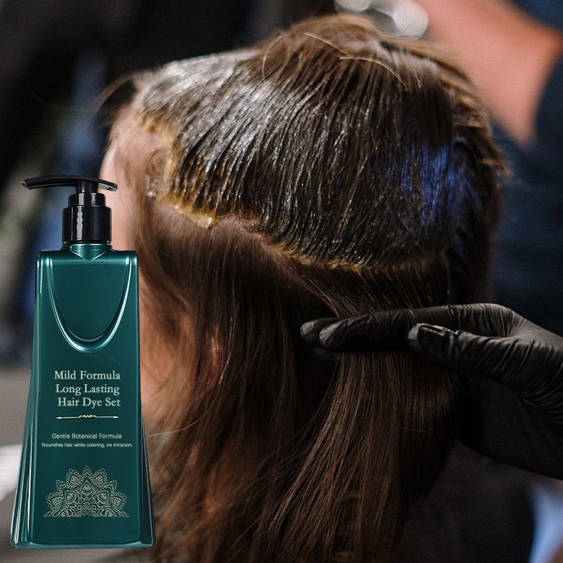 Offre limitée : Kit de coloration capillaire longue tenue à formule douce – couleur durable et soin délicat 🧴