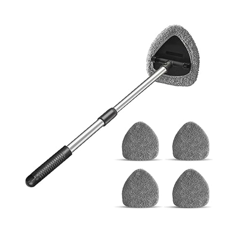 Kit de Nettoyage pour Pare-Brise de Voiture – Extensible et Rotatif à 180°