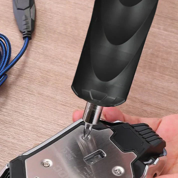 🔧 Promo 50% de réduction — Achetez 2, obtenez 3 ! ✨ Tournevis Électrique Sans Fil avec 6 Embouts Magnétiques et LED Intégrée pour des Réparations Précises 🔋✨