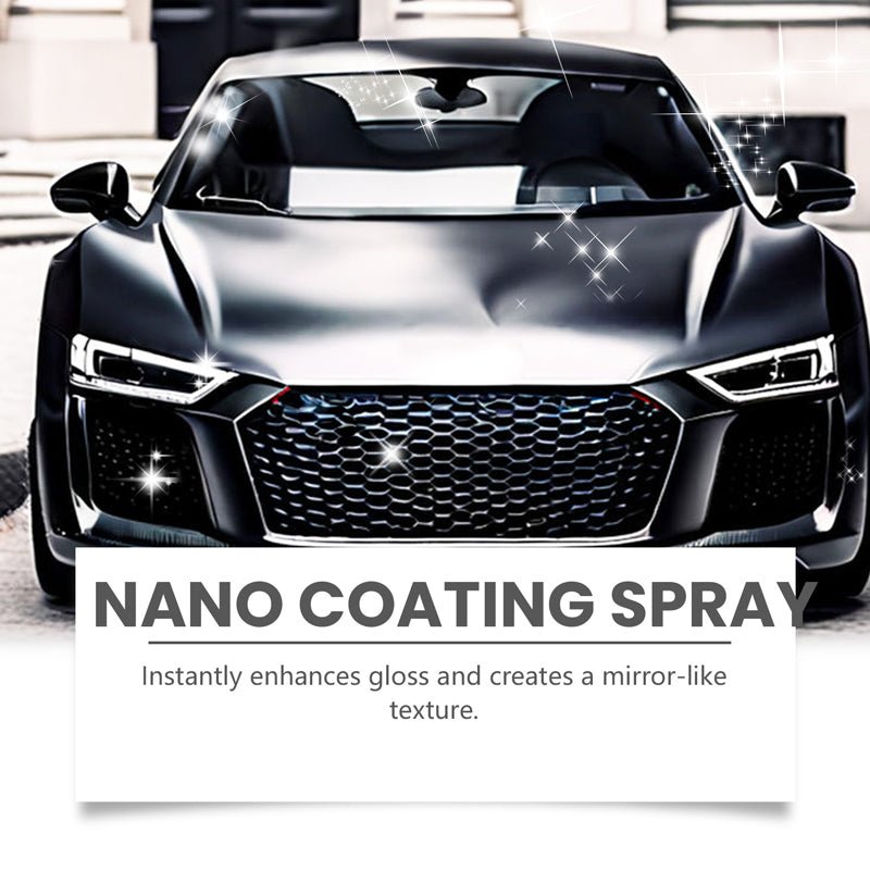 ✨Spray de polissage efficace pour voiture avec chiffon🚗