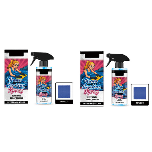✨Spray de polissage efficace pour voiture avec chiffon🚗