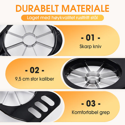 🔥Rustfritt stål – Fruktkjernefjerner og Skjærer for Enkel og Effektiv Fruktforberedelse