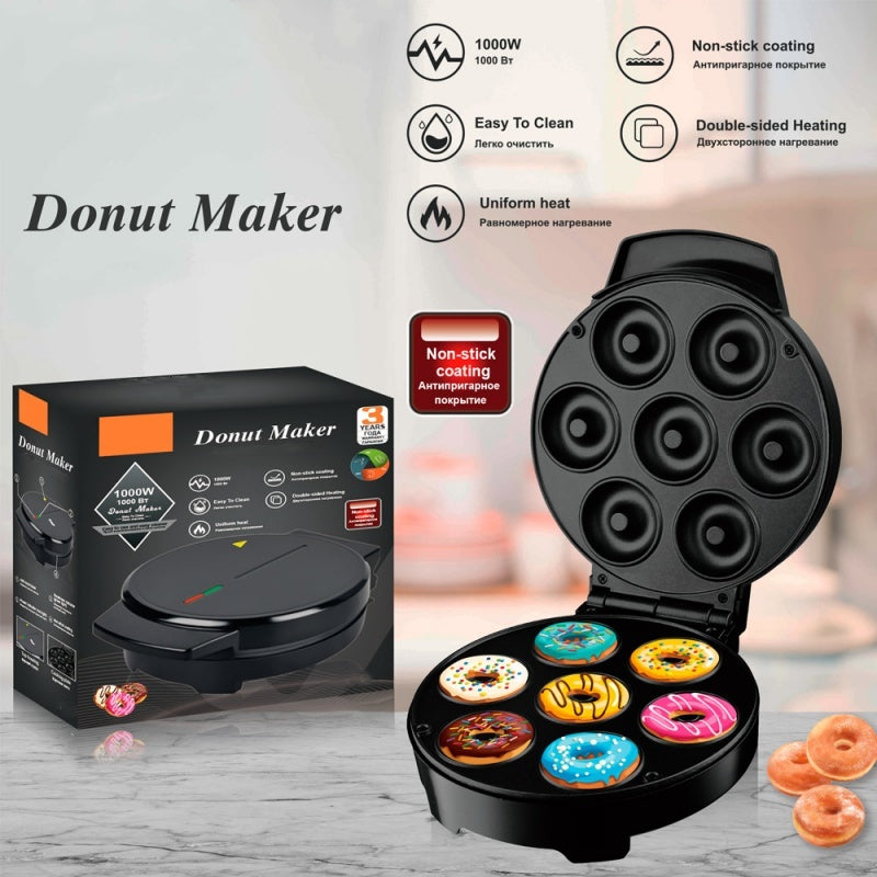 ⏳ Offre limitée: Mini Machine à Donuts Électrique Antiadhésive — Cuisson Parfaite et Envoi Gratuit 🥯