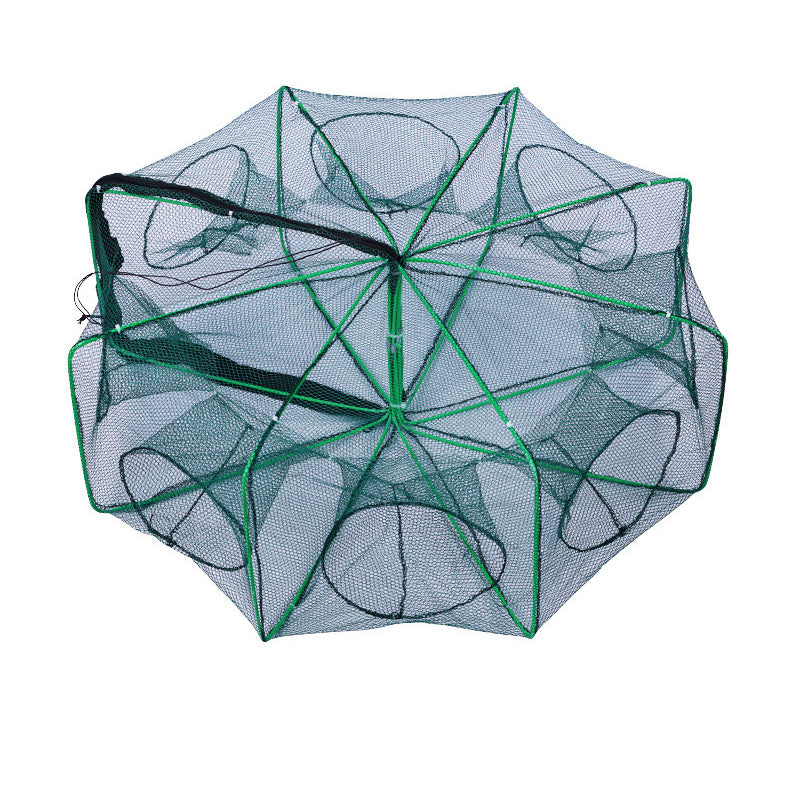 Filet de pêche renforcé et auto-pliable, compact et pratique à ranger