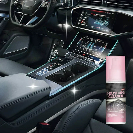 🚗Nettoyant lustrant pour l'intérieur des voitures-🔥🔥Mise à jour du produit et renouvellement de l'emballage📣