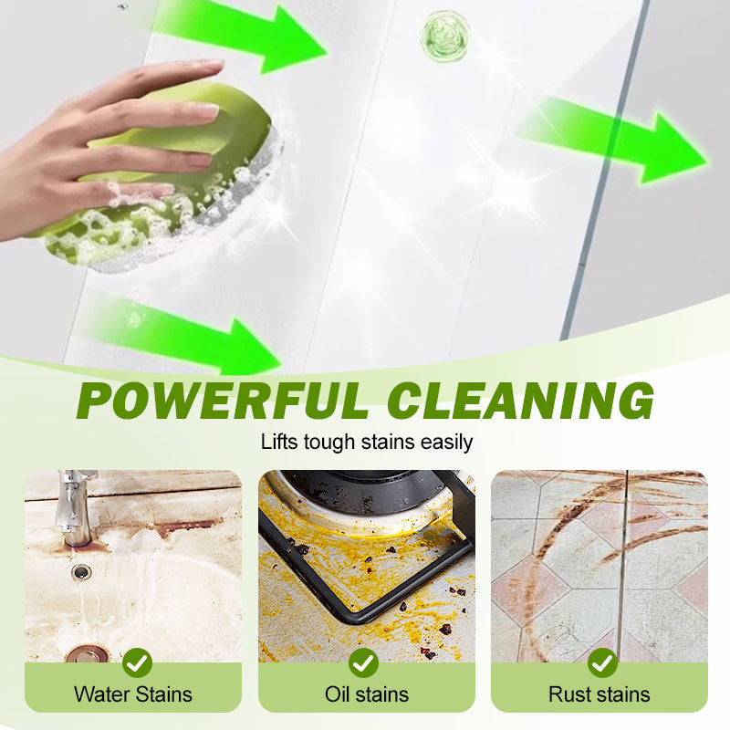 Brosse-Éponge Multifonction Anti-Rayures pour un Nettoyage Doux et Efficace