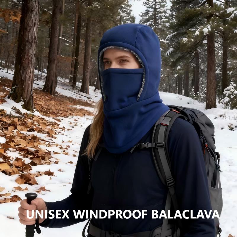 🔥50 % de réduction jusqu'à épuisement des stocks !🎉Cagoule unisexe coupe-vent et chaude