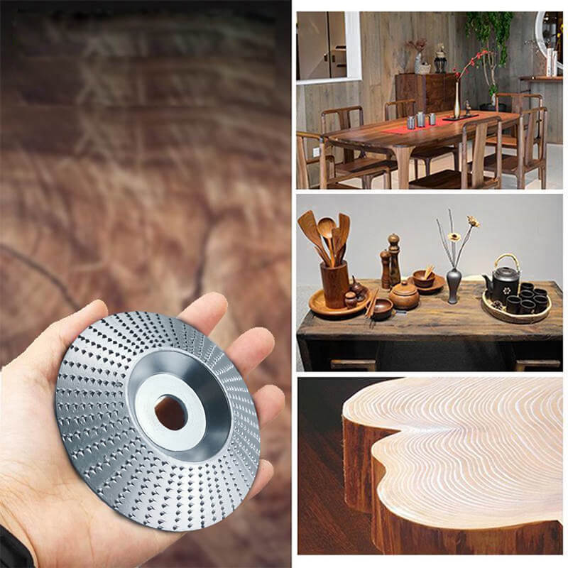 ⚒️ PROMO 2 ACHETÉS, 3 OFFERTS ! ✨ Disque à Bois pour Meuleuse d'Angle – conçu pour la sculpture et le ponçage du bois – sécurité et efficacité, l'outil idéal pour vos travaux de menuiserie 🌳🔧