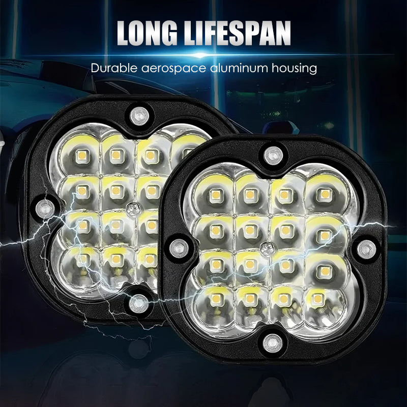 ⚡ Promo limitée : 16 lampes de travail LED pour véhicules — illumination puissante et fiable ⏳