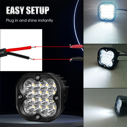 ⚡ Promo limitée : 16 lampes de travail LED pour véhicules — illumination puissante et fiable ⏳