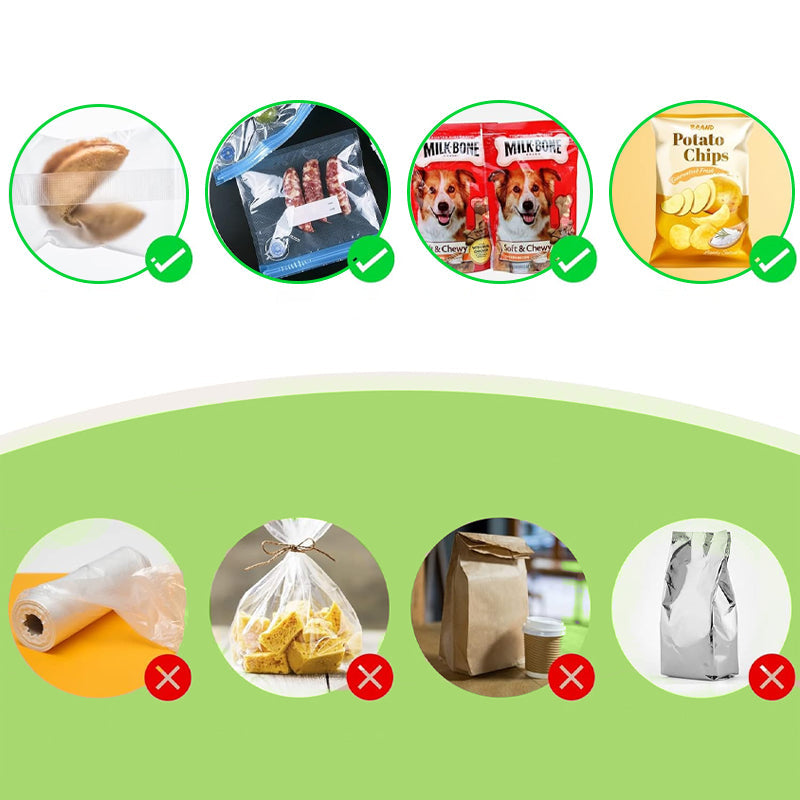 Scelleuse de sacs à chaud portable 2-en-1 avec coupeur – pratique et polyvalente