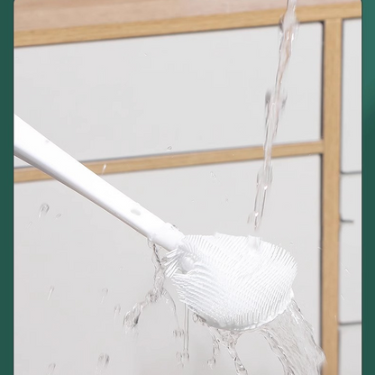 Brosse de nettoyage en silicone à manche long détachable – pratique, hygiénique et offre limitée