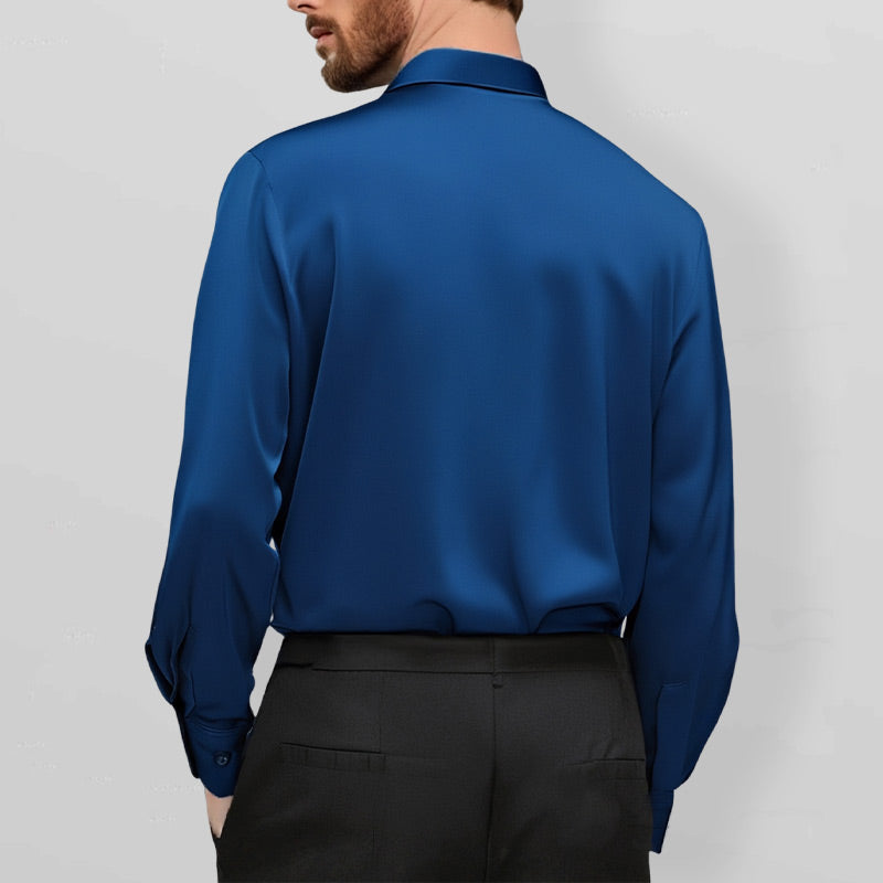 Chemise Habillée Extensible Infroissable pour Hommes