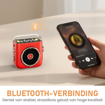 Enceinte Mini Magnétique — Son à 360° et Spectacle de Lumières LED