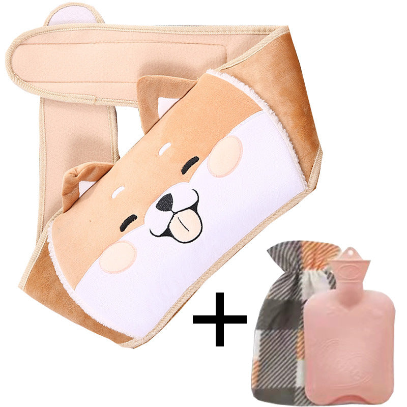 Promo Noël : -50% sur la ceinture en peluche avec bouillotte — chaleur douillette et cadeau parfait 🎁🔥