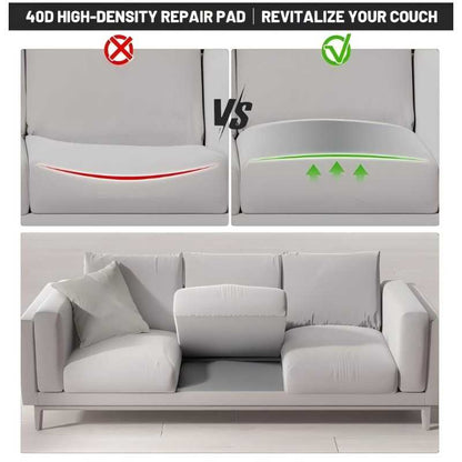 Coussin de soutien pour canapé — redonnez du maintien aux sièges affaissés. Offre spéciale : achetez 2, obtenez 1 gratuitement.