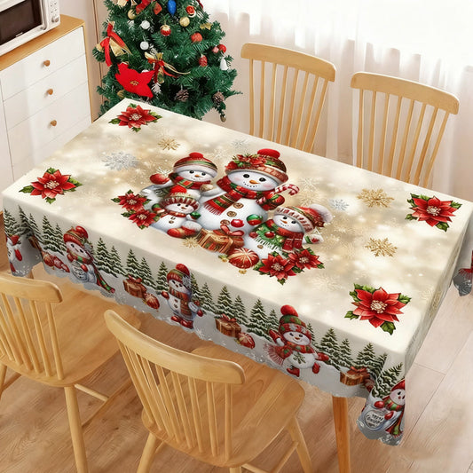 Nappe élégante à motif de Noël – 46% de réduction, stock limité