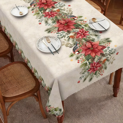 Nappe élégante à motif de Noël – 46% de réduction, stock limité