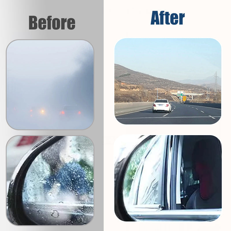 📢📢50% DE RÉDUCTION ! ✨Kit de revêtement anti-pluie et anti-buée pour vitres de voiture