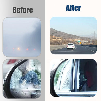 📢📢50% DE RÉDUCTION ! ✨Kit de revêtement anti-pluie et anti-buée pour vitres de voiture