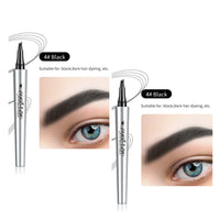 ✨Achetez 1, obtenez le 2e gratuitement : Crayon à sourcils 3D à 4 pointes, effet microblading naturel et étanche 24h 💄✏️