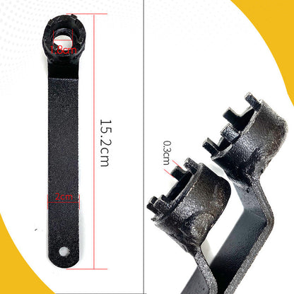 🔥 1 acheté, 1 offert ! Clé de Réglage à 4 Griffes pour Meuleuse d'Angle – Acier Antidérapant, Changement de Lame Rapide 🔧⚙️