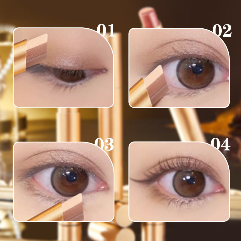Promo exceptionnelle : Stick ombres à paupières 3 en 1 – 3 couleurs en un seul stick, -50% maintenant