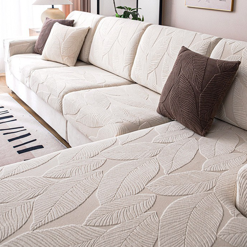 Housse de coussin pour canapé en jacquard imperméable – protection élégante et durable