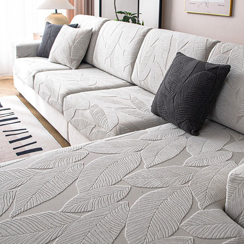 Housse de coussin pour canapé en jacquard imperméable – protection élégante et durable