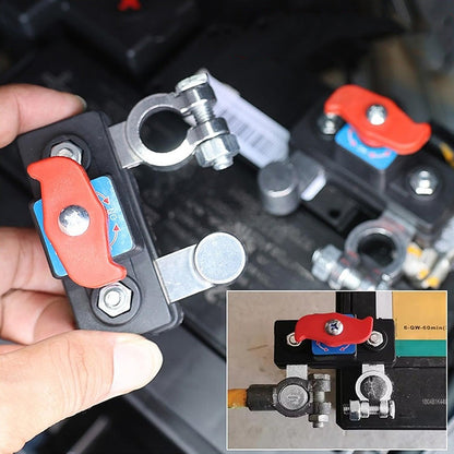 🔥 Réduction exceptionnelle de 50% — Interrupteur de Déconnexion de Batterie pour Voiture (12V-24V), coque ignifuge, parfait pour urgences et maintenance ⚡🚘