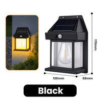 🔥VENTE LIMITÉE 50 % DE RÉDUCTION🔥Applique murale solaire à détecteur de mouvement en tungstène