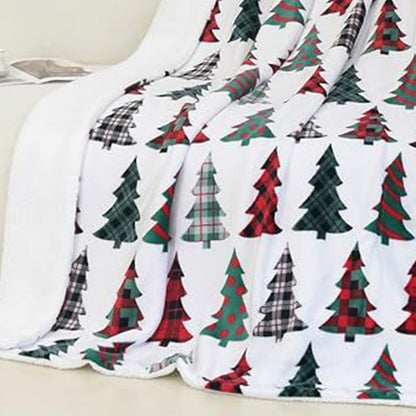 Plaid de Noël Douillet — Confort et chaleur pour des fêtes magiques