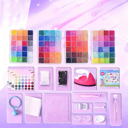 📢📢50% DE RÉDUCTION !!! 🎅Kit complet de perles à repasser de 96 couleurs
