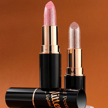 Offre du Jour Exceptionnelle : 1 Acheté = 1 Offert — Rouge à Lèvres Pailleté, Waterproof et Hydratant 💄✨