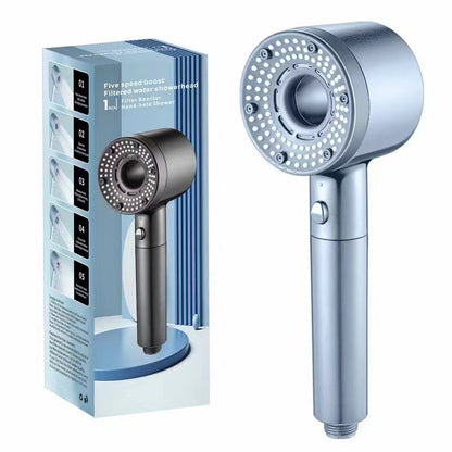 Pomme de Douche Haute Pression – 5 Modes de Jet, Installation Immédiate, Économie d’Eau et Anti-Calcaire, Expérience Spa à Domicile – Remise de 60 %